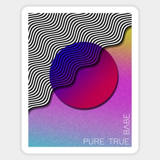 Pure Babe Sticker